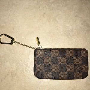 Louis Vuitton Key Pouch Damier Ebene